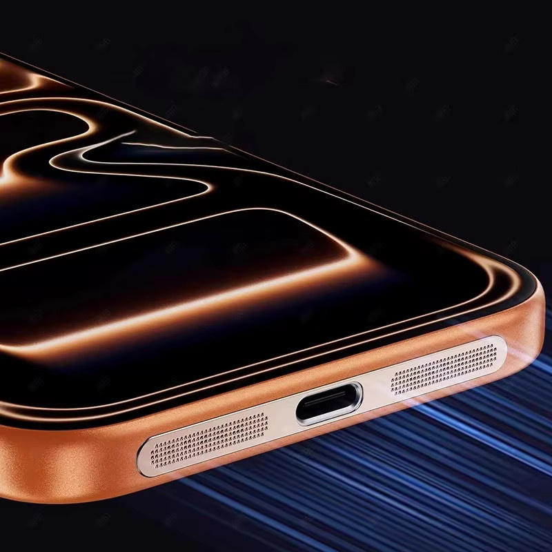 5er Set Metall Anti-Staub-Netz Aufkleber für Apple iPhone 17 Pro Max, 17 Air und 17 Pro in Schwarz - Bild 2