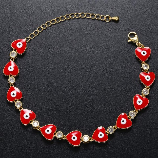 YULIN Armband, Gold, Bunt, Emaille, Kristall, Damen - Bild 1