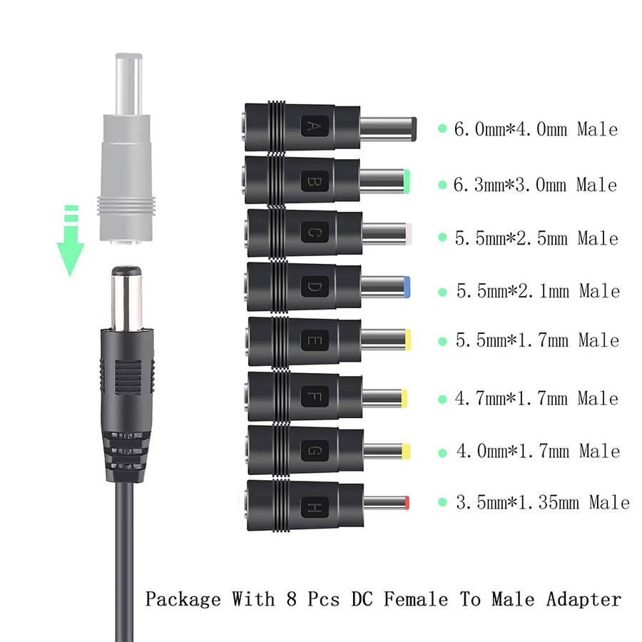 Elough USB-C auf DC Boost Step-up Kabel für WiFi Router und Laptop, Schwarz - Bild 6