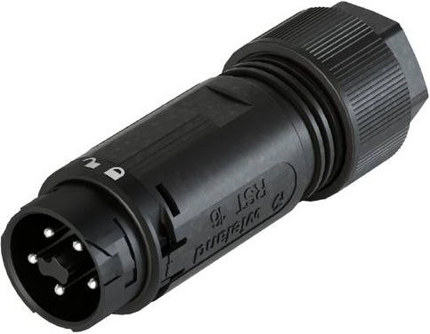 Wieland Electric 46.052.4153.1 Steckverbinder in Schwarz - Bild 1