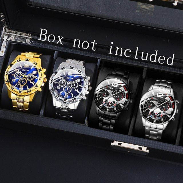 DEYROS Armbanduhr Quarz, Gold, Legierung, Herren - Bild 1