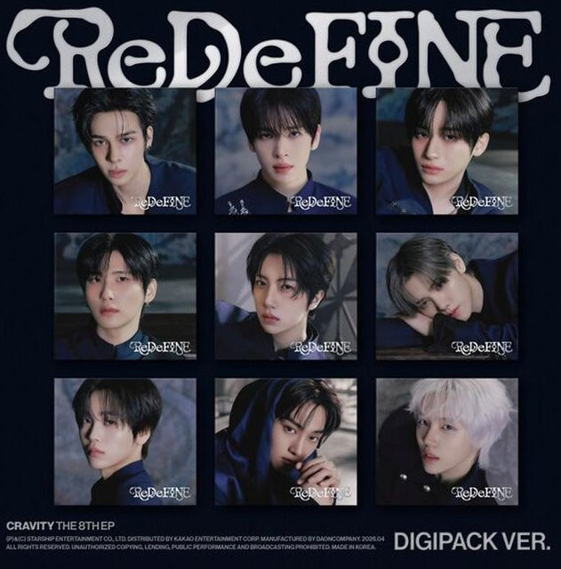 Die 8. EP ReDeFine, CRAVITY, CD, Digipack-Ver. - Bild 1