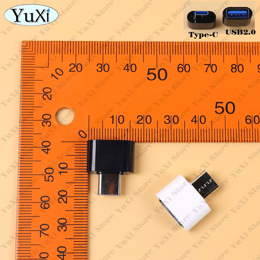 YuXi USB-C auf USB-A Adapter in Weiß für Datenübertragung von Telefon, Maus, Tastatur und USB-Stick - Bild 4