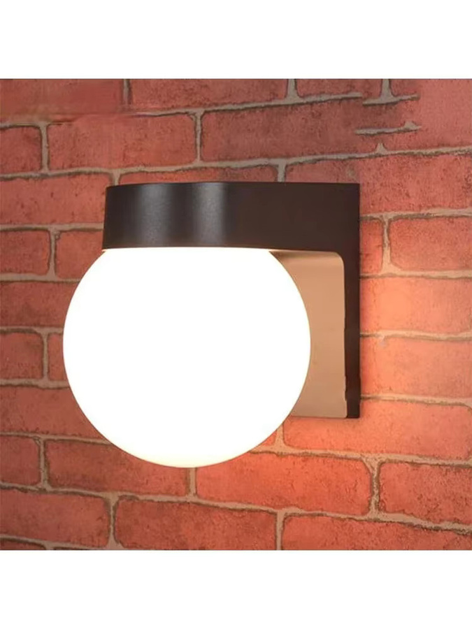 JOYINLED Acryl LED Wandlampe mit E27 Basis für Innen und Außen in Weiß oder Schwarz - Bild 6