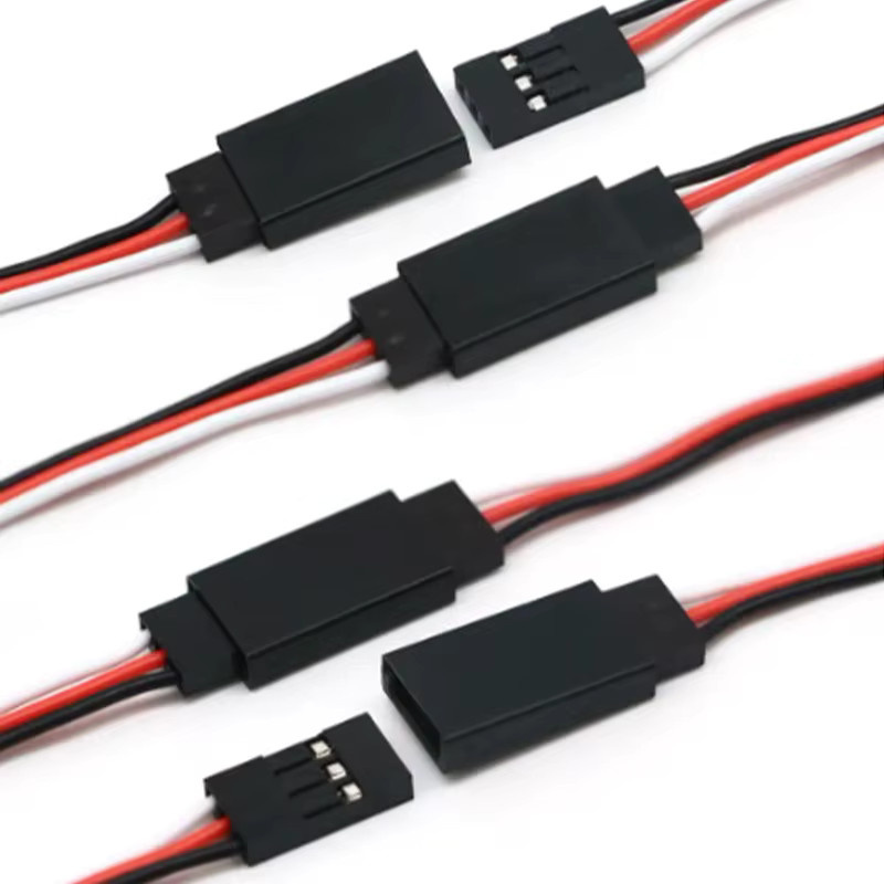DUTRIEUX RC Servo Verlängerungskabel, 10-teiliges Set, Schwarz, Kunststoff - Bild 5