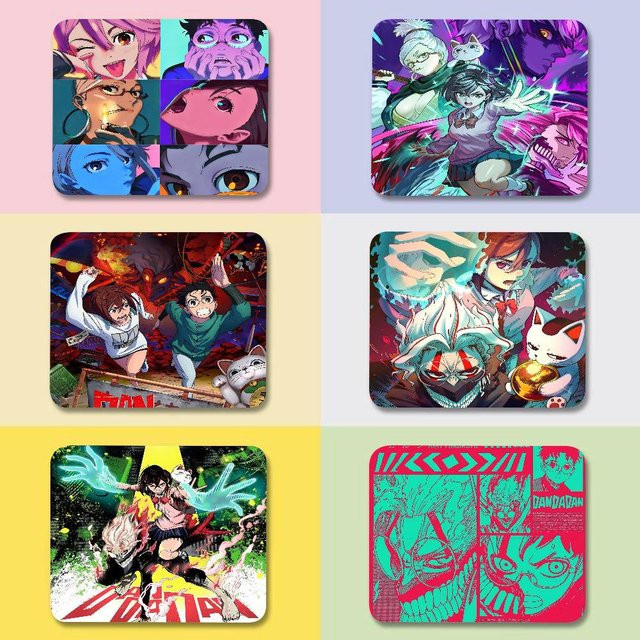 Bilibili Anime D-Dandadan Cartoon Gaming-Mauspad in Multicolour - Bild 1
