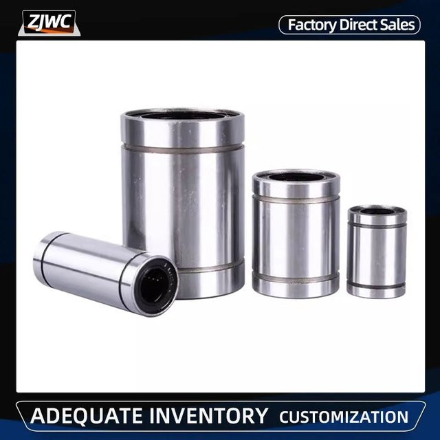 Linearlager Set für Stangenschienen und Linearwellen in Silber, passend für CNC und 3D-Drucker, Durchmesser: 6mm bis 30mm - Bild 1