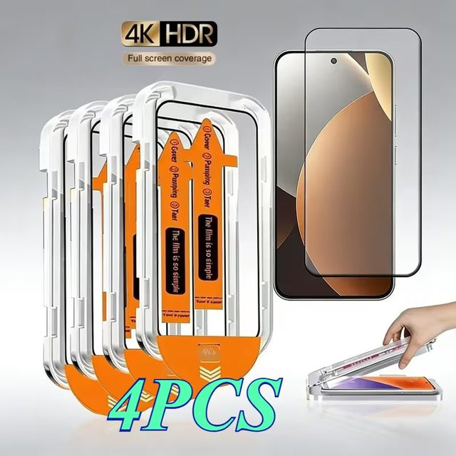 Set aus HD Displayschutzfolien aus gehärtetem Glas für Xiaomi 17 Pro Max, Xiaomi 17 Pro und Xiaomi 17 Ultra, transparent - Bild 1