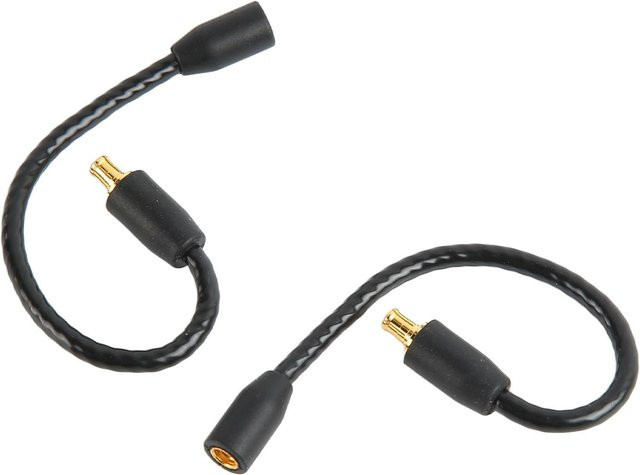 Igeteck MMCX auf A2DC Adapterkabel für ATH CKS1100 E40 E50 E70 LS200 LS300 LS400 CKR90 CKR100 LS50 LS70 in Schwarz - Bild 1