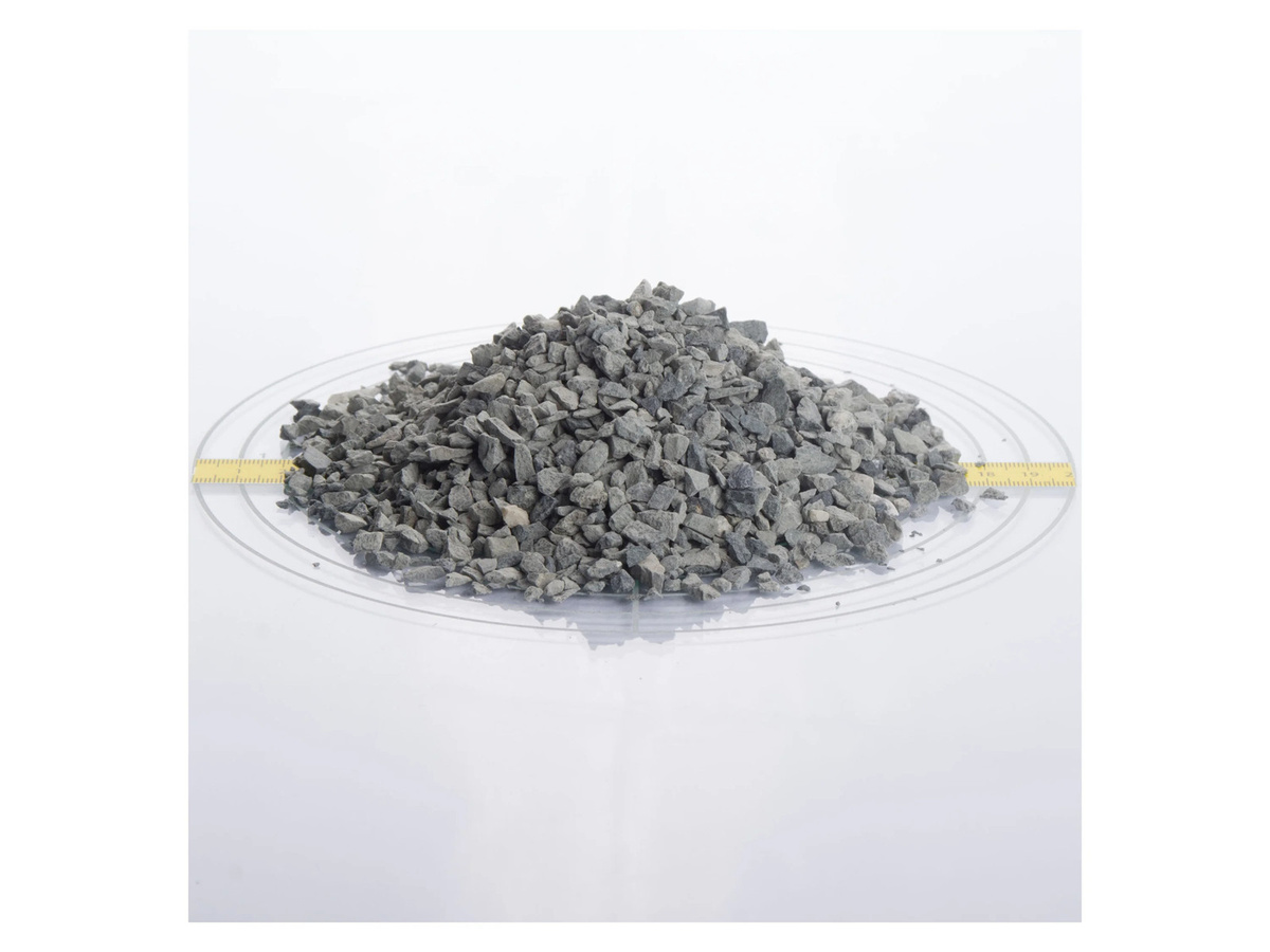 SCHICKER MINERAL Diabas Pflastersplitt Grau, 2-5 mm, 25 kg - Bild 2