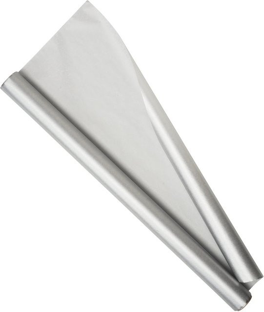 Werola Sea Silk Seidenpapier Metallic-Silber farbfest - Bild 1