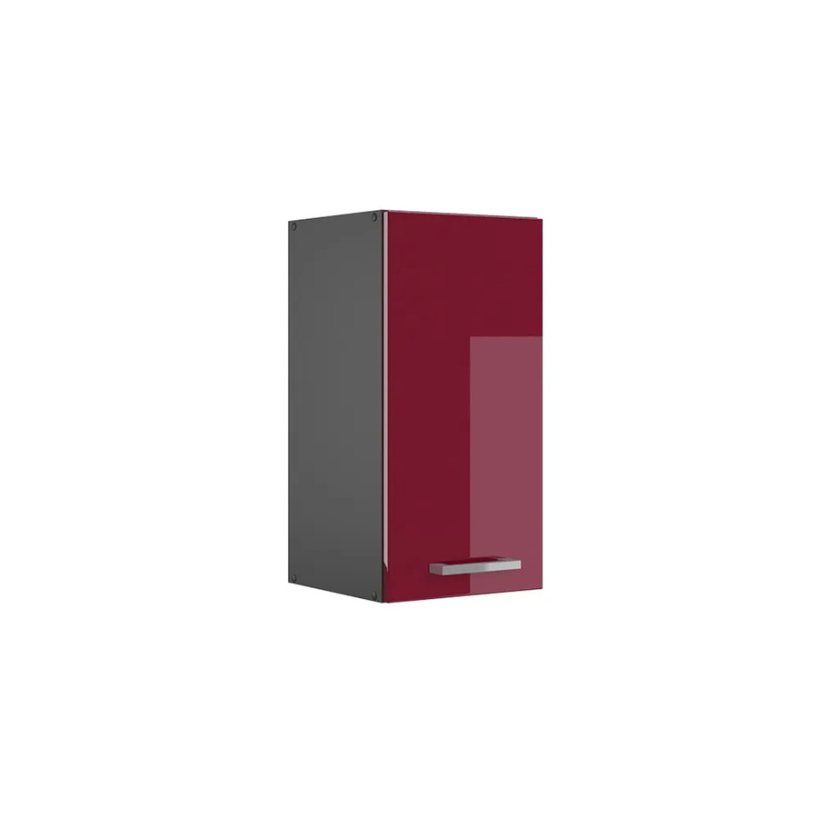 Vicco Hängeschrank R-Line Küchenschrank Hochglanz Bordeaux/Anthrazit Breite: 30 cm - Bild 3