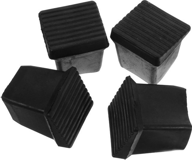Binchi Outdoor Product 4er-Set Leitertrittkappen Anti-Rutsch-Schutzpads in Schwarz - Bild 1