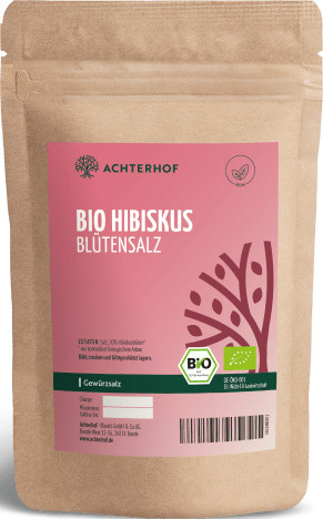 Achterhof Hibiskusblütensalz Bio 100 g - Bild 1