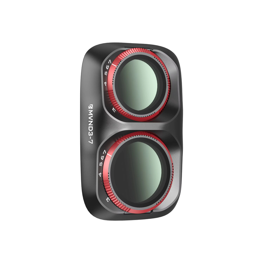 Freewell VND und VNDXMIST 3-7 Stufen Filter Set für DJI Osmo Pocket 4P und Xtra Muse 2 Pro in Schwarz zur einstellbaren Belichtung - Bild 2