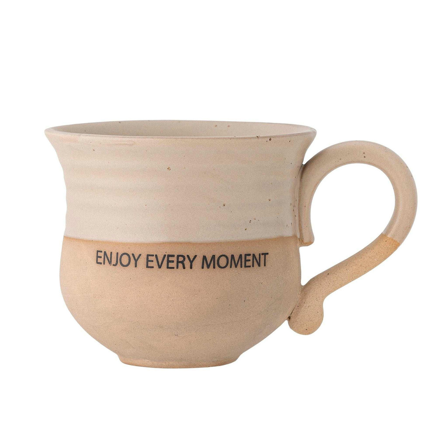 Bloomingville Becher Enjoy braun Claire - Bild 1