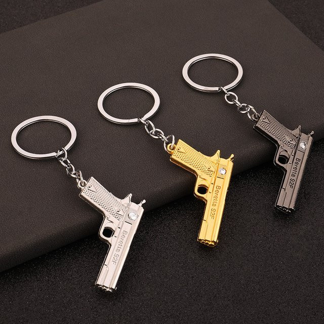 XSL jiamei Schlüsselanhänger Metall, Silber, Unisex - Bild 1