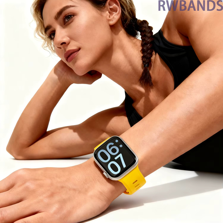RWBANDS Uhrenarmband Silikon, Unisex - Bild 4