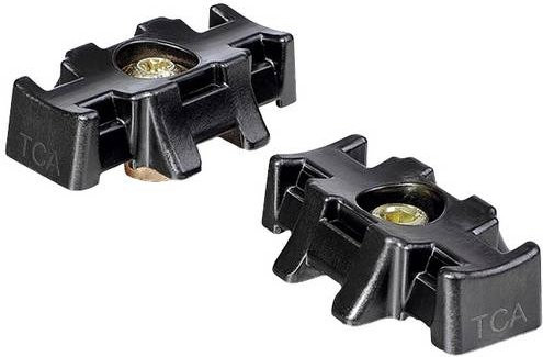 HellermannTyton Befestigungssockel S3SB15CBM8-PA6GF30-BK schraubbar Schwarz - Bild 1