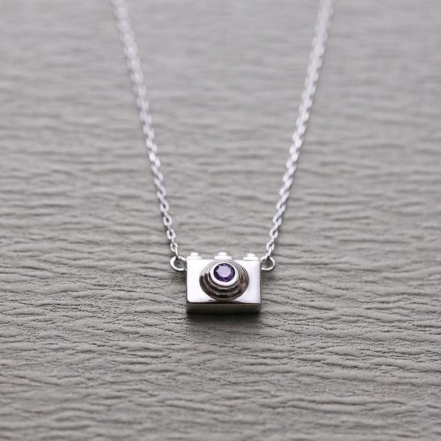 Wucifang Jewelry Halskette mit Anhänger, 925 Silber, Zirkonia, Damen - Bild 1