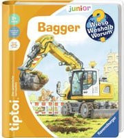 Ravensburger tiptoi Lernbuch Wieso? Weshalb? Warum? Bagger - Bild 1