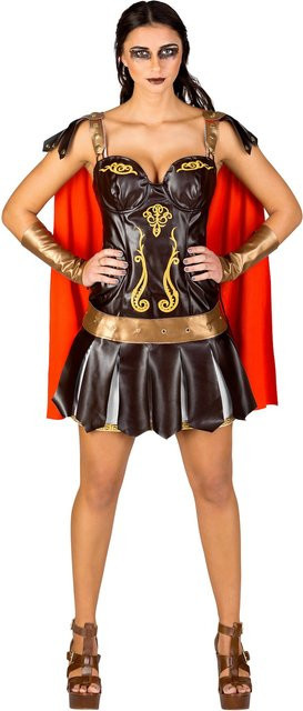 tectake Frauenkostüm sexy Gladiatorin, Fantasy, Schwarz - Bild 1