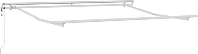 vidaXL Markisenrahmen aus Aluminium in Weiß B/H: 300 x 250 cm - Bild 1