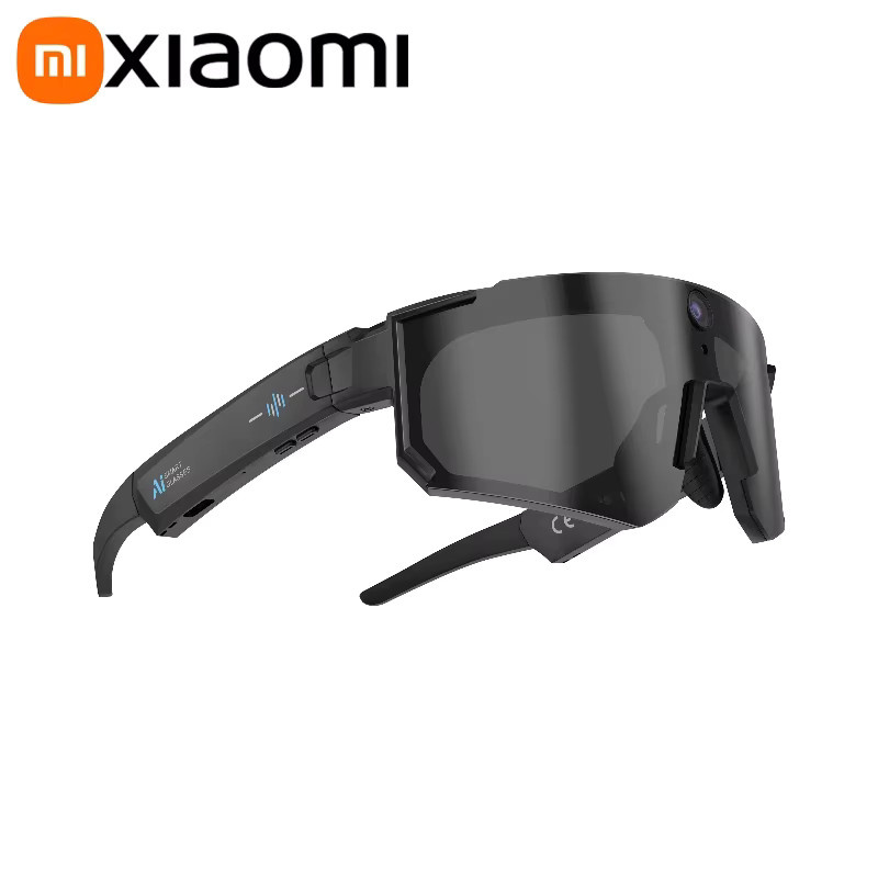 Xiaomi AI Smart-Brille mit ChatGPT, 1080P-Kamera, 8MP Anti-Shake-Funktion, 32GB Speicher, Sport-Sonnenbrille in Schwarz - Bild 4