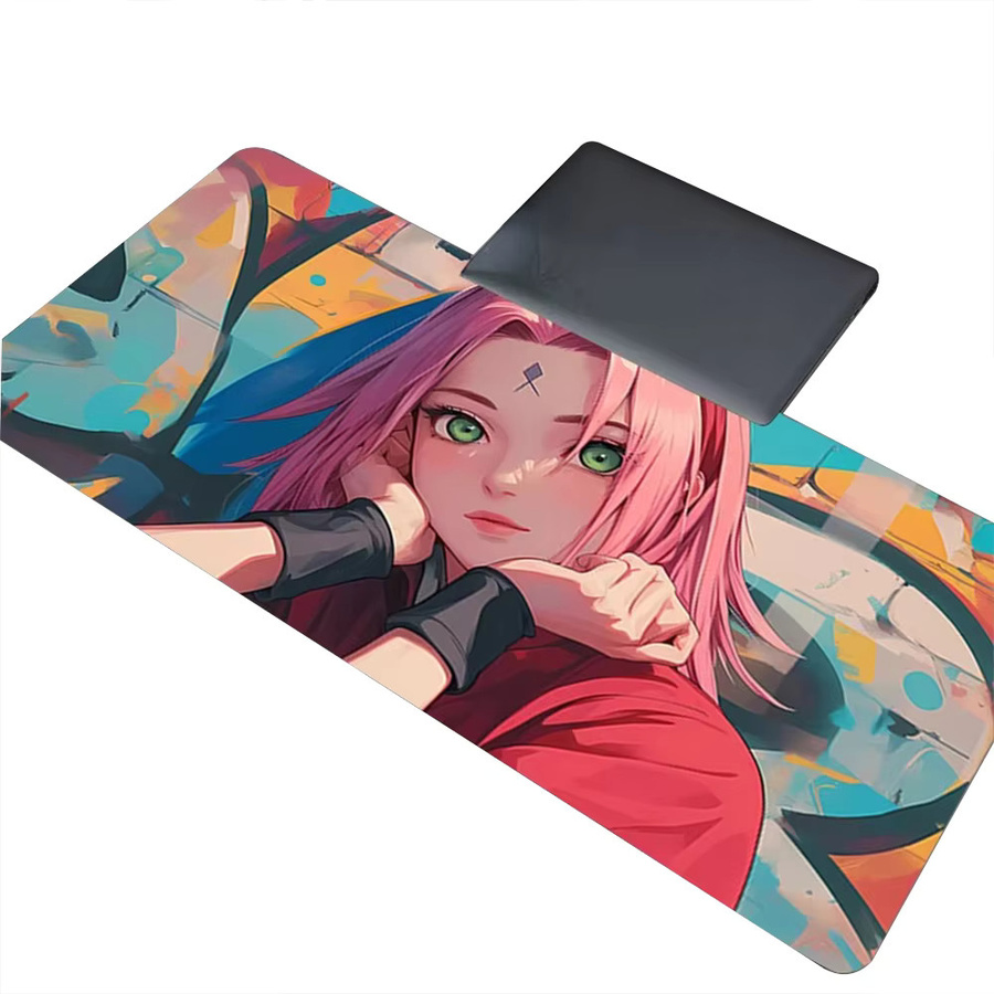 Varmilo Naruto Sakura Haruno Mauspad Multicolour Gaming Zubehör für PC und Tastatur - Bild 2