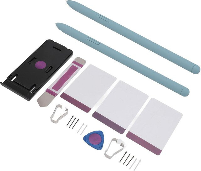 DIYelecs Stylus Pen Tablet-Stift mit 4096 Druckstufenempfindlichkeit, inklusive Ersatzminen und Ständer für Galaxy Tab S6 Lite, Blau - Bild 1