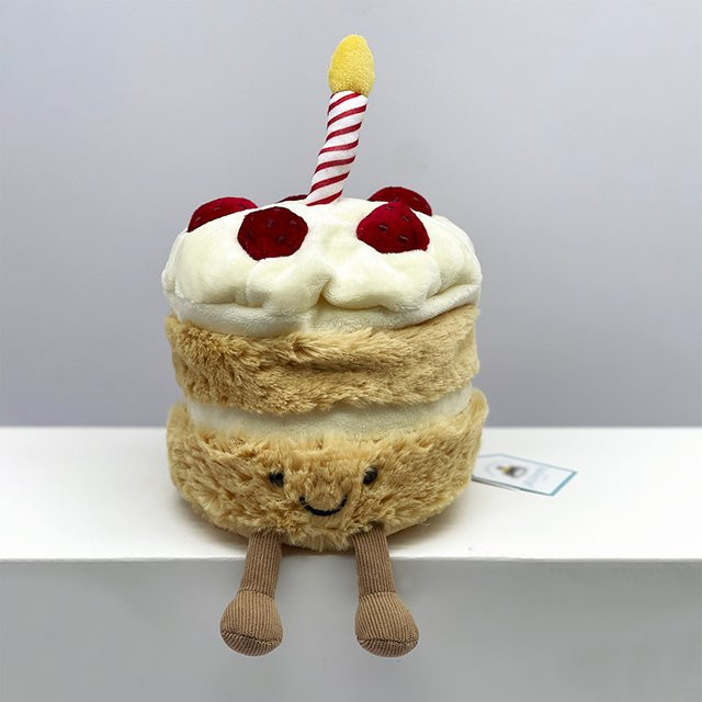 JELLYCAT Plüsch-Geburtstagstorte, Plüschtier, bunt/mehrfarbig - Bild 1