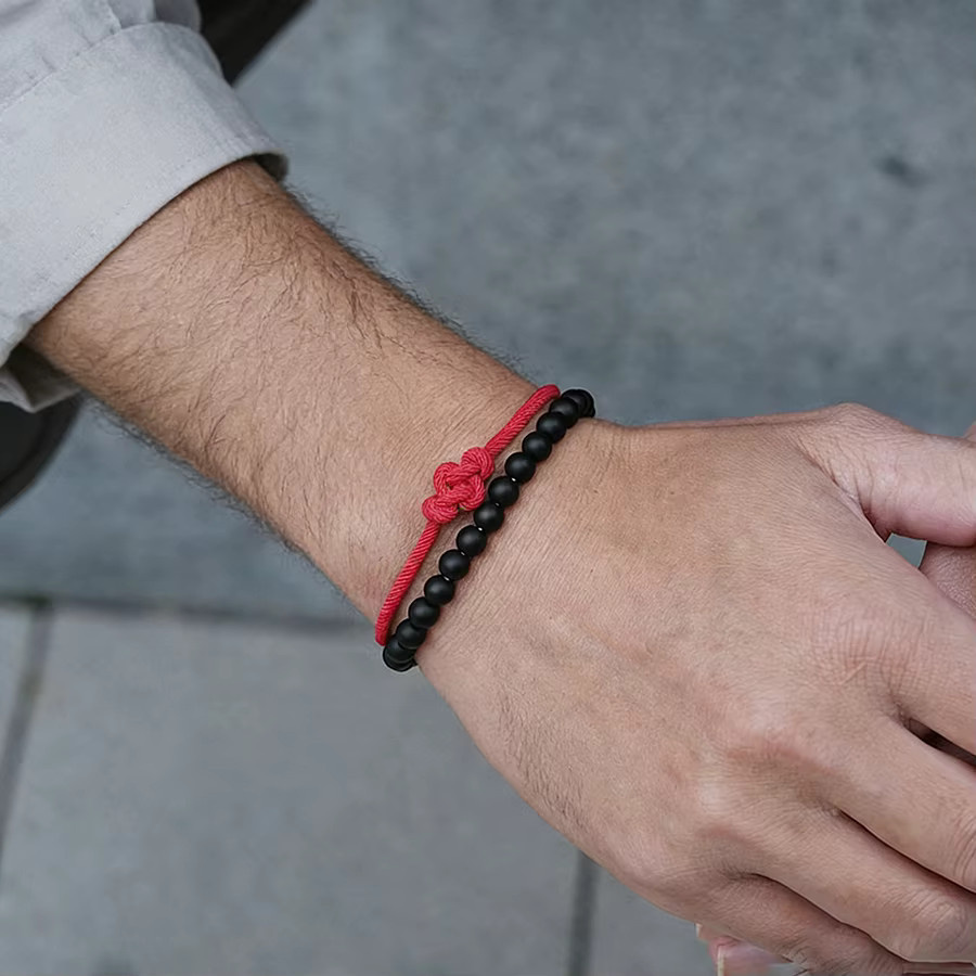 Noter Armband-Set, geflochten, Bunt, Herren - Bild 2
