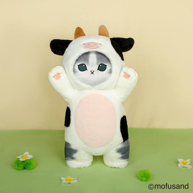 Mofusands Hai Katze Plüschpuppe, 30cm, Stoffpuppe - Bild 1