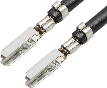 Molex Crimpkontakt mit Litze in Schwarz und Silber (2157101125 Bulk) - Bild 1