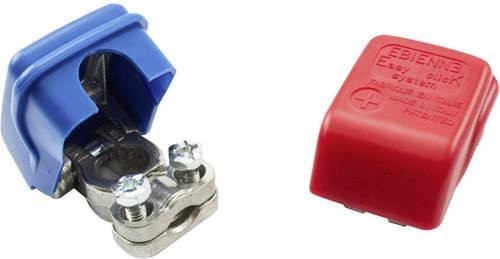 SecoRüt Batterie-Schnellverbinder Pluspol und Minuspol 80834, Multicolor, B: 40 mm, H: 25 mm, T: 55 mm - Bild 1