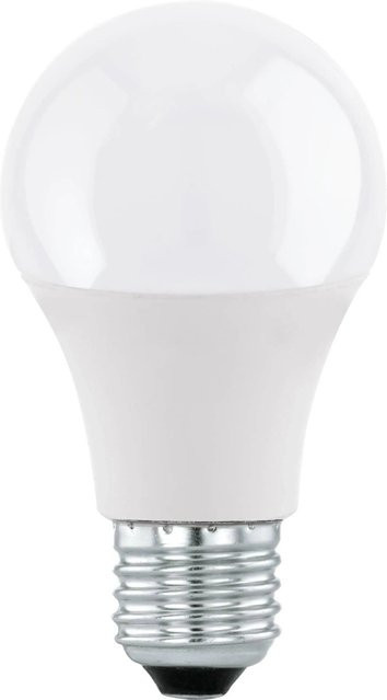 Eglo LED-Leuchtmittel E27 A60 in Weiß mit 806 Lumen und Cool White, Höhe: 10,5 cm, Durchmesser: 6 cm - Bild 1
