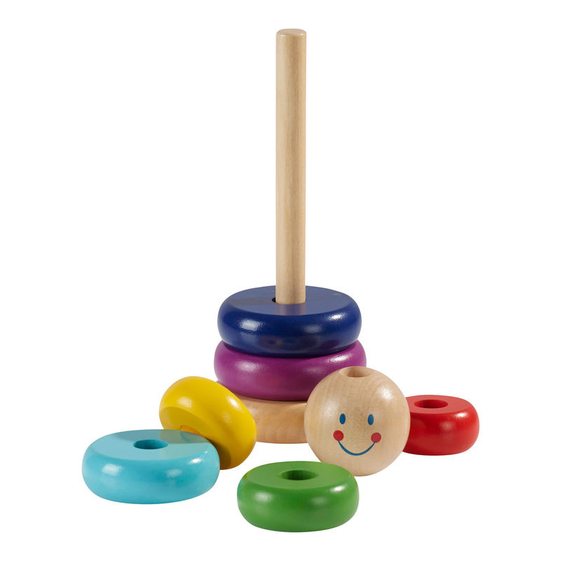 Solini Stapel Männchen, Holz, Bunt / Mehrfarbig, ab 1 Jahr - Bild 4