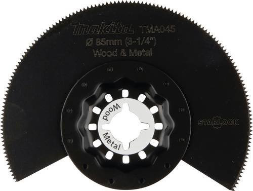 Makita Bimetall Segmentsägeblatt für Holz, Schwarz, Durchmesser: 85 mm - Bild 1