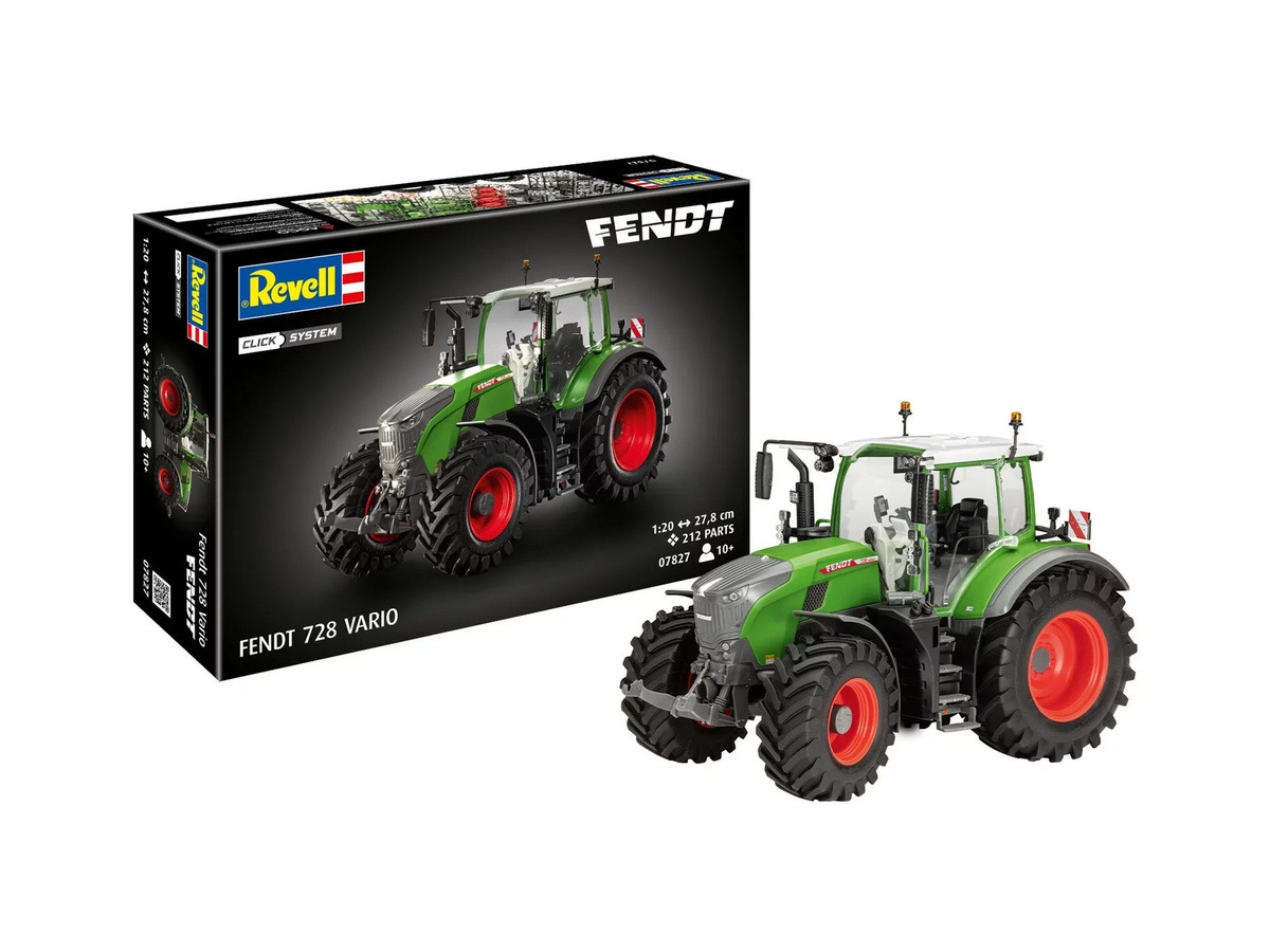 Revell Fendt 728 Vario Traktormodell, Bausatz, 1:20, ab 10 Jahren - Bild 3