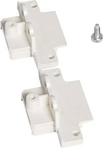 Hager UT90HN Isolierstück für Hutschiene in Weiß, 2 Stück - Bild 1