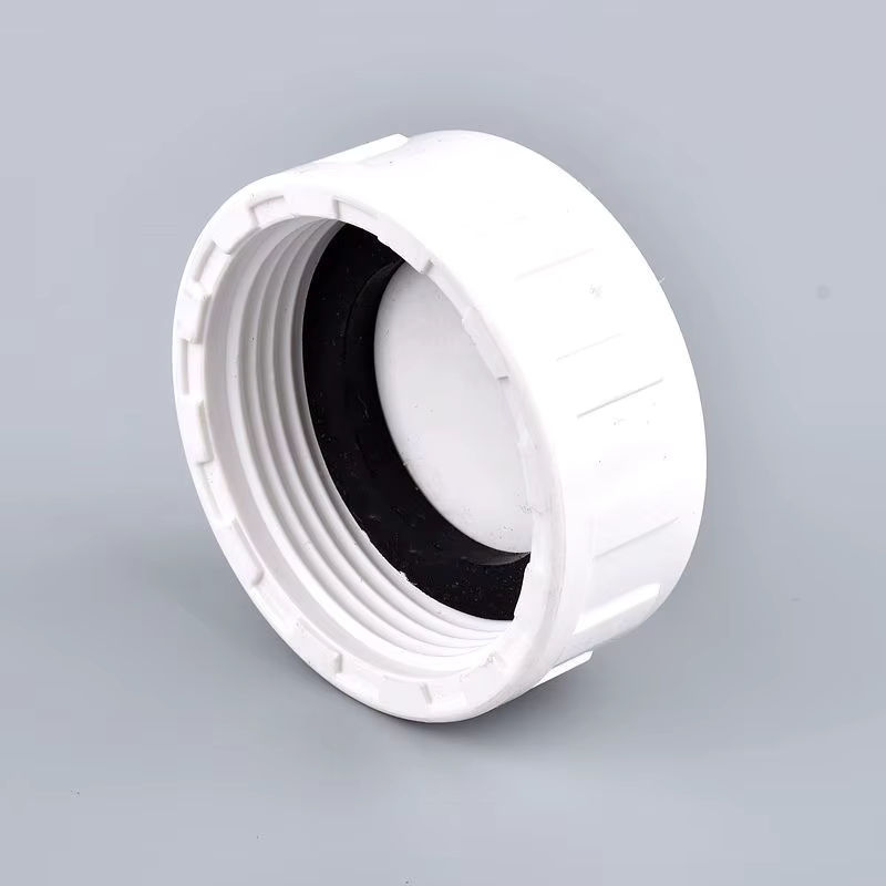 SgooHan 2er-Set PVC Endkappen mit Innengewinde für Aquarium und Gartenbewässerung, 1/2'' bis 2'' - Bild 2