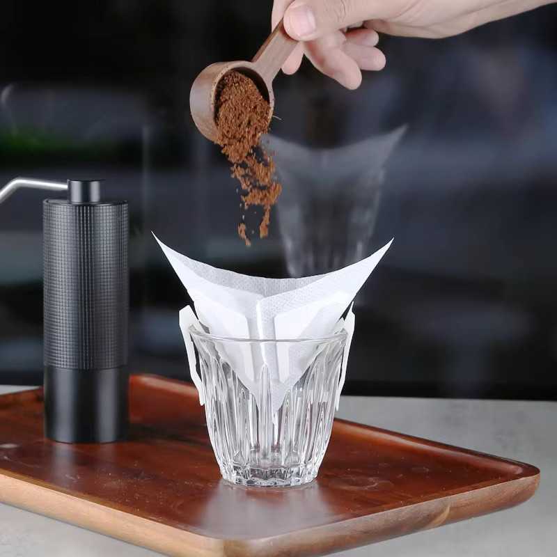 HAVMORE Einweg Kaffee Filterbeutel zum Aufhängen, Tragbare Kaffee-Drip-Filter für Espresso und Tee, Weiß - Bild 3