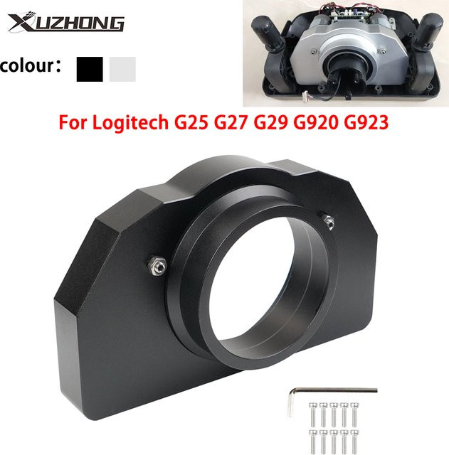 Logitech Lenkrad-Halterung aus Aluminiumlegierung für G25 G27 G29 G920 G923 in Schwarz - Bild 1