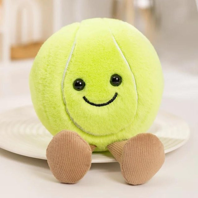 Bai Fen Bai Toys Plüschtiere Basketball Fußball Tennis Baseball Billard 10cm - Bild 1