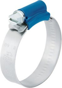 ABA Schneckengewindeschelle Original 226-256/12 C7 W1 in Silber - Bild 1
