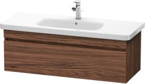 Duravit Waschtischunterschrank DuraStyle in Nussbaum Dunkelbraun, wandhängend mit 1 Auszug, Breite: 113 cm, Tiefe: 44,8 cm, Höhe: 39,8 cm - Bild 1
