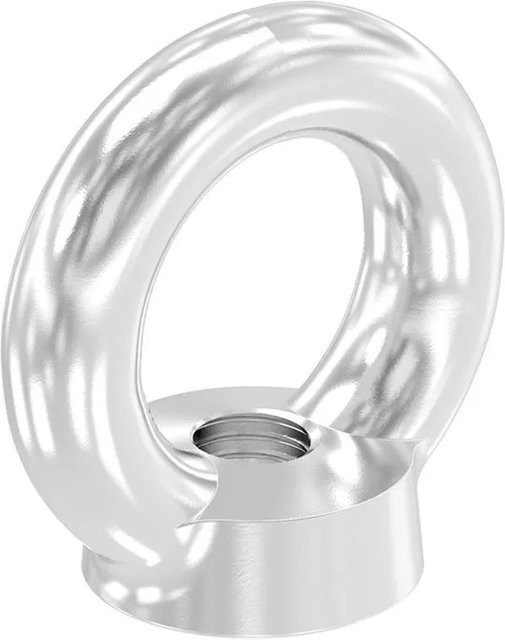 FeNau Ringmutter M12 DIN 582 aus Edelstahl V4A in Silber - Bild 1