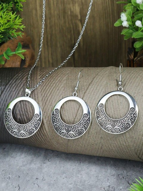 Lucky Star Jewelry Schmuck-Set, Edelstahl, Silber, Damen - Bild 1