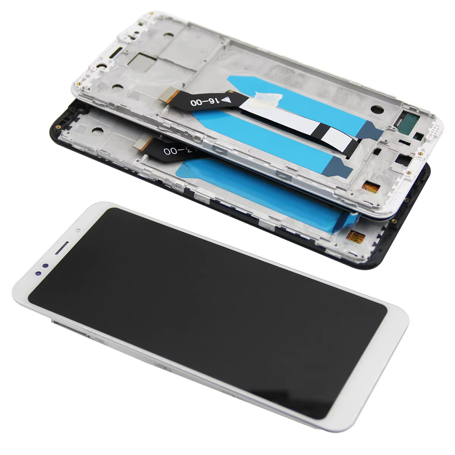 Xiaomi Redmi 5 Plus LCD Display mit Touch Screen und Rahmen in Schwarz für die Reparatur (Modell MEG7 MEI7) - Bild 3