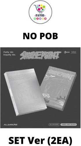 ALL(H)OURS Third Mini Album Smoke Point No POB Set in Grau - Bild 1